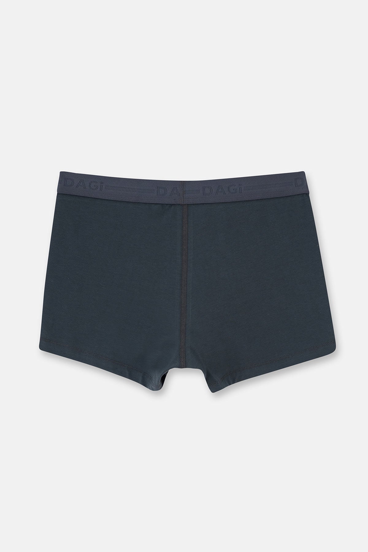 Antrasıt 5210 Düz Pamuk Boxer