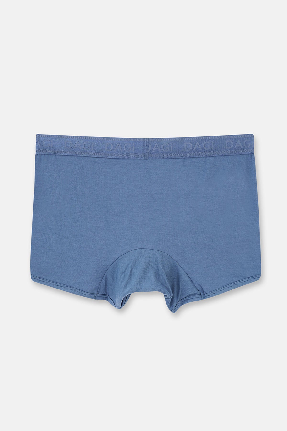 Gri Mavi Düz Micro Modal Boxer