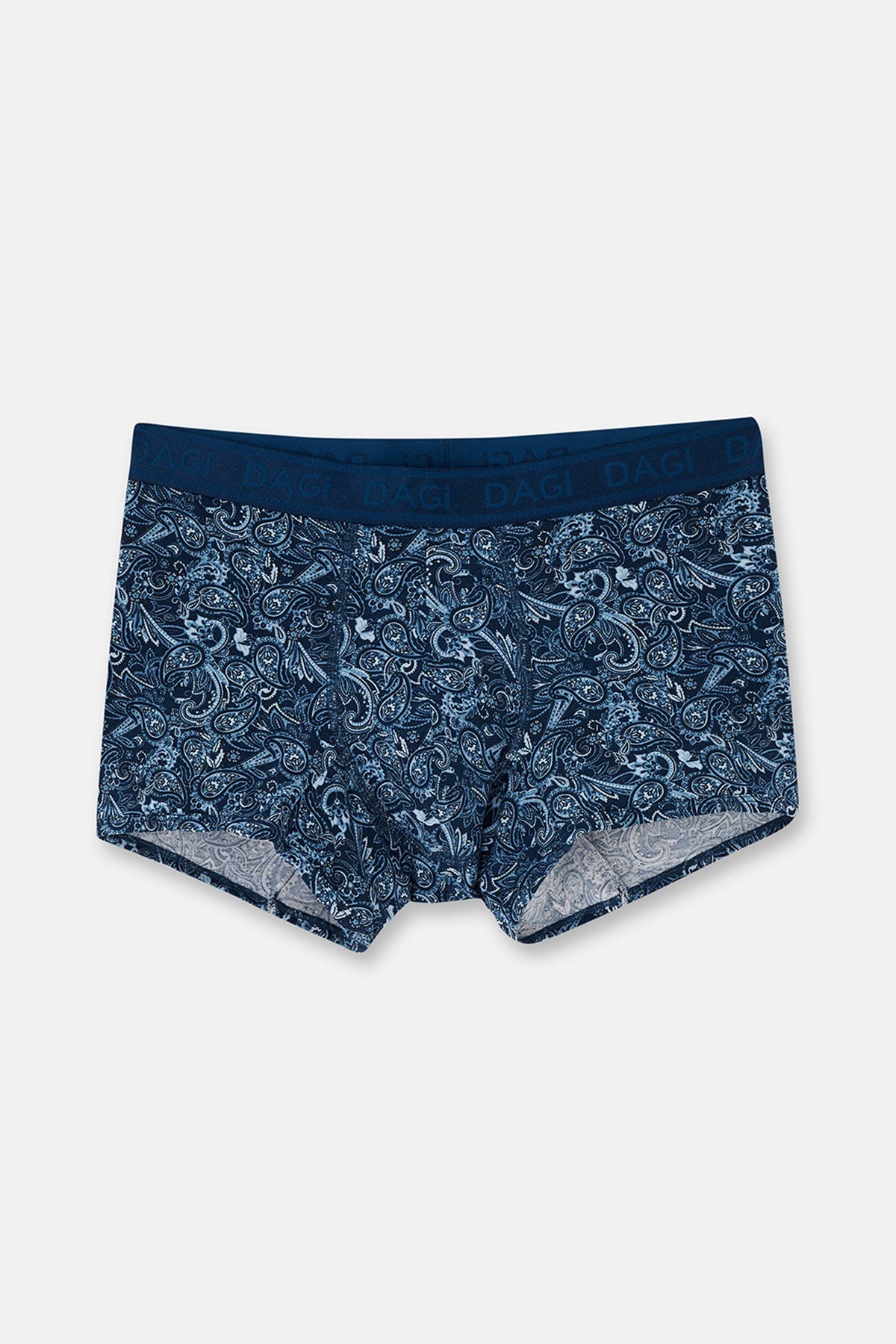 Lacivert-mavi 4210 3'lü Desenli Micro Modal Boxer