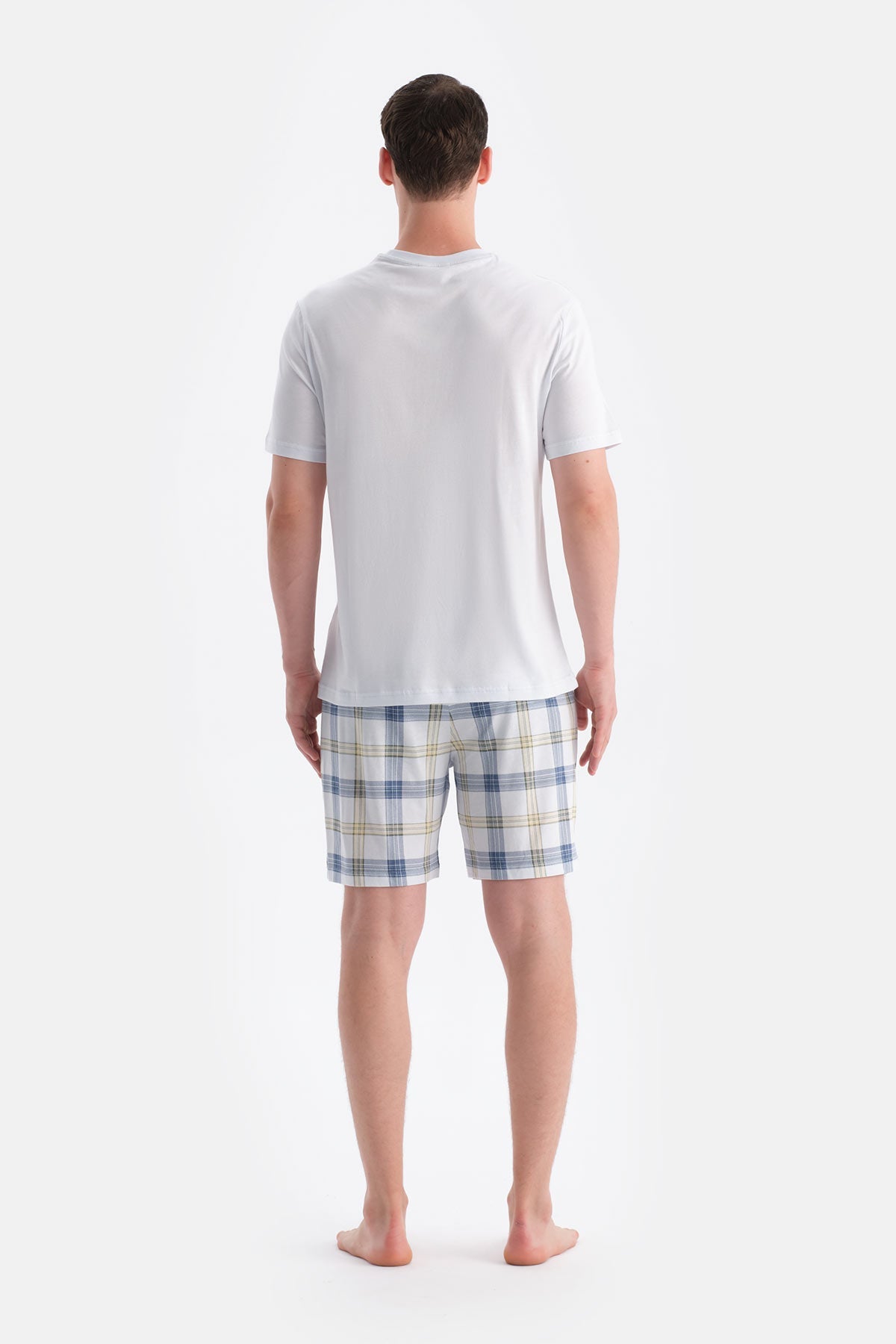 Cepli Kisa Kollu Tişört Şort Takim