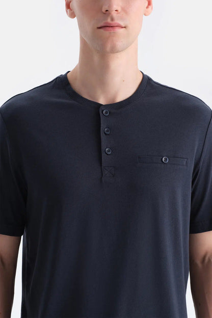 Pat Ve Cep Detayli Tişört Şort Takim