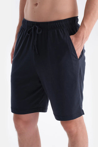 Pat Ve Cep Detayli Tişört Şort Takim