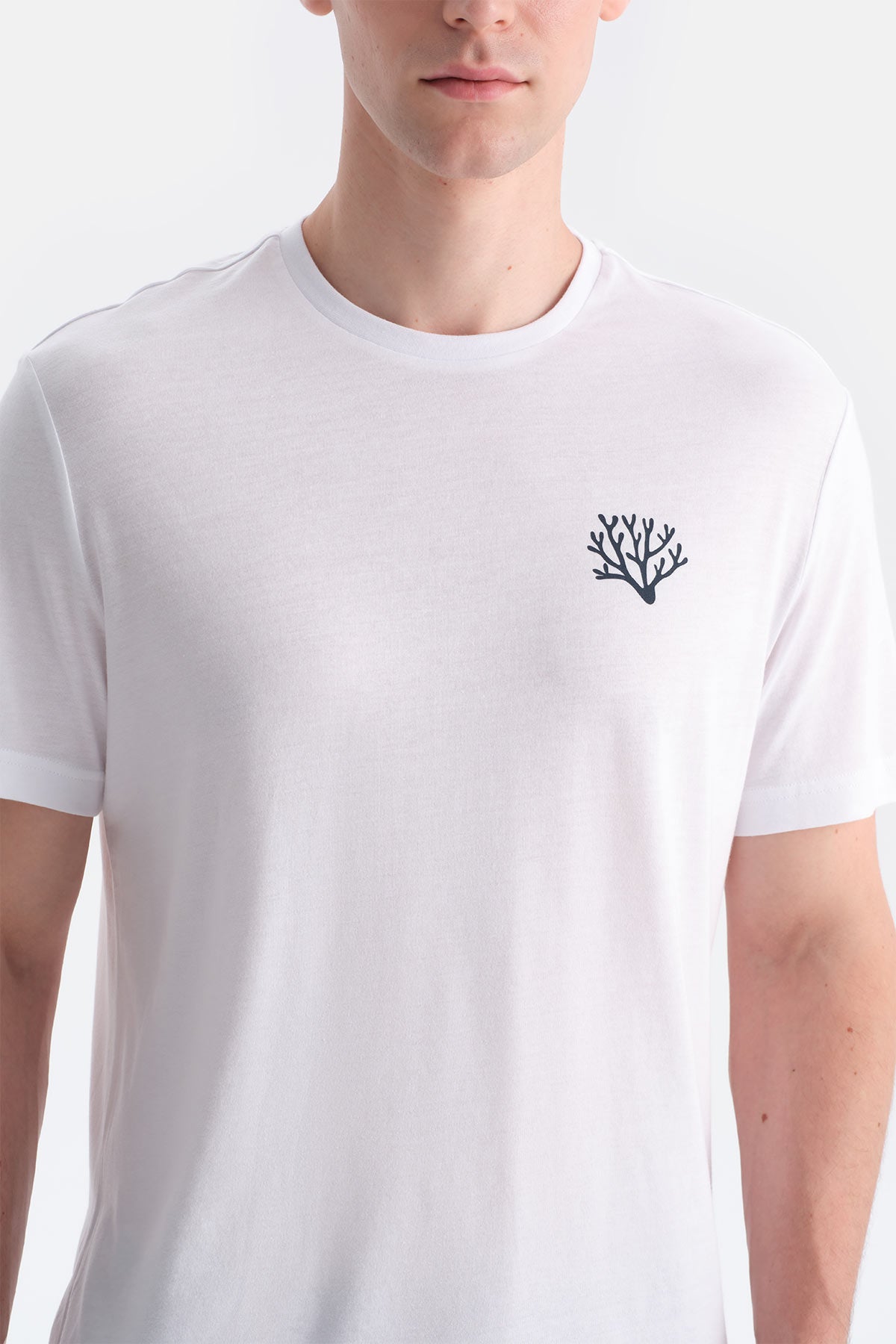 Baski Detayli Tişört Şort Takim