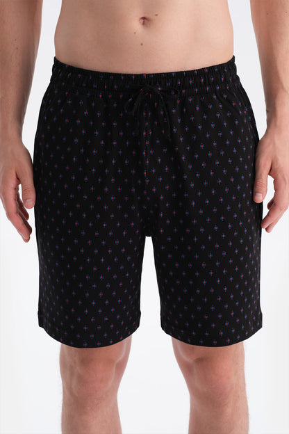 Pat Ve Cep Detayli Tişört Şort Takim