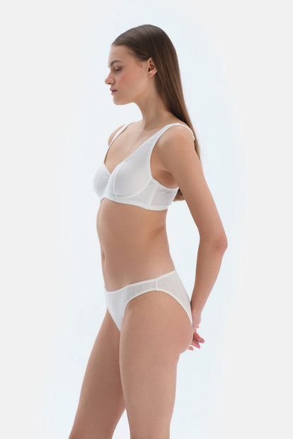 Ekru Poıntel Balenli Sütyen