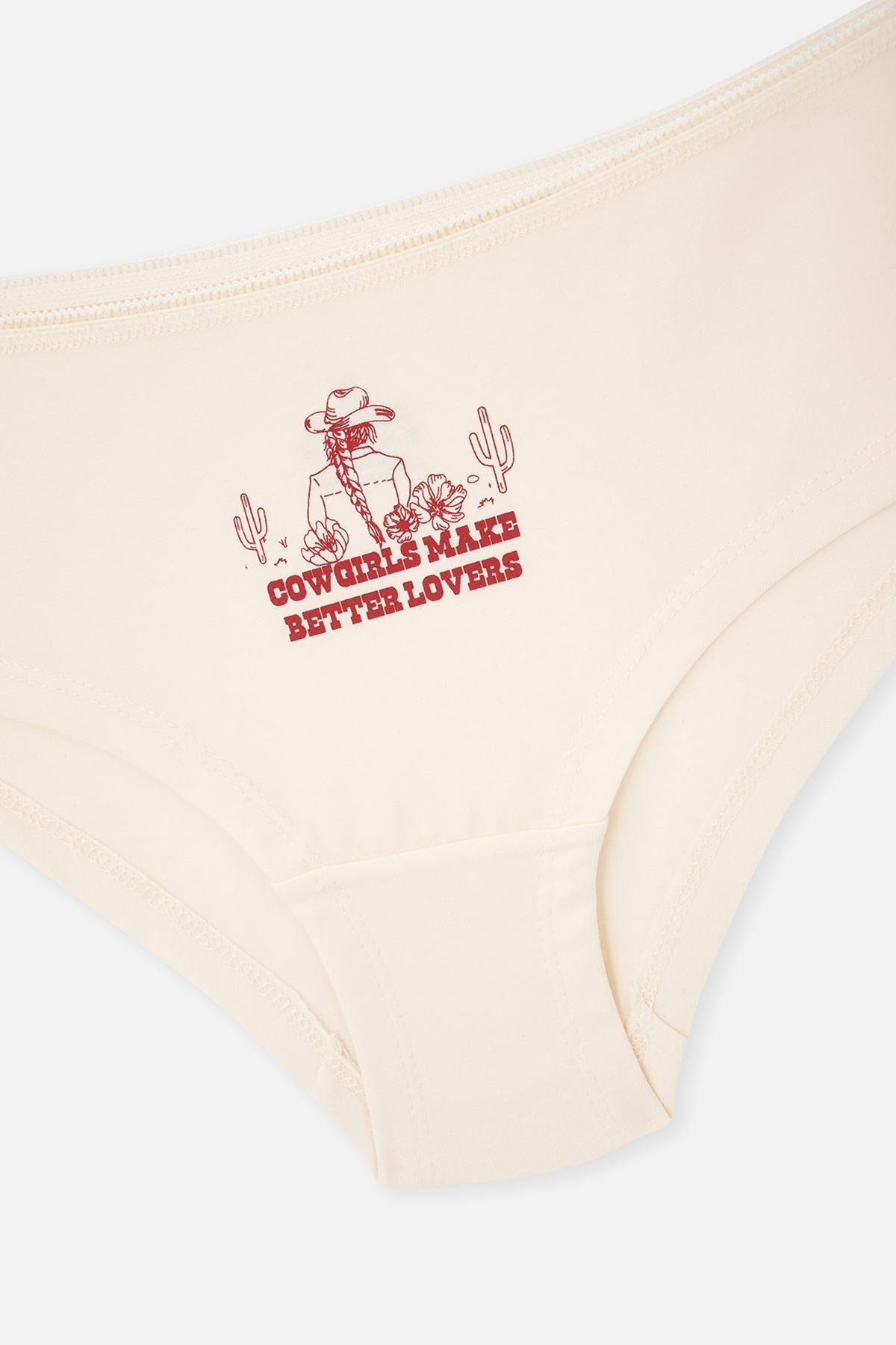 Bordo-siyah Kadın 3'lü Parça Baskılı Hıpster Külot