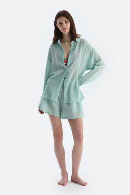 Mint Yeşili Şort