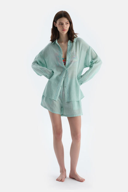 Mint Yeşili Şort