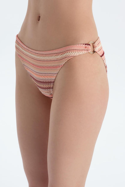 Multicolor Düşük Bel Bikini Alt