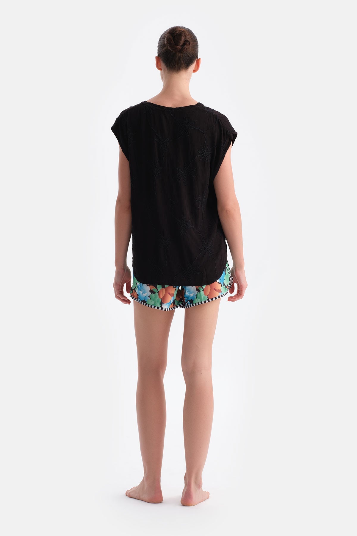 Multicolor Kadın Deniz Şortu