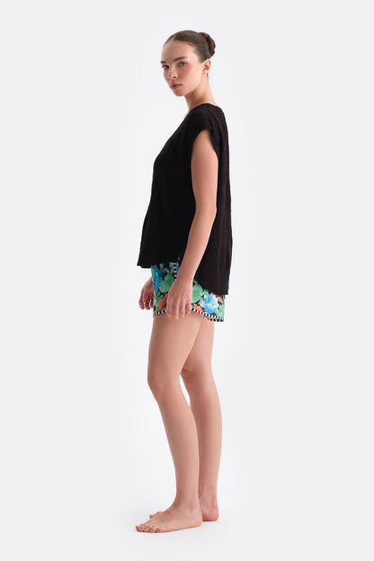 Multicolor Kadın Deniz Şortu