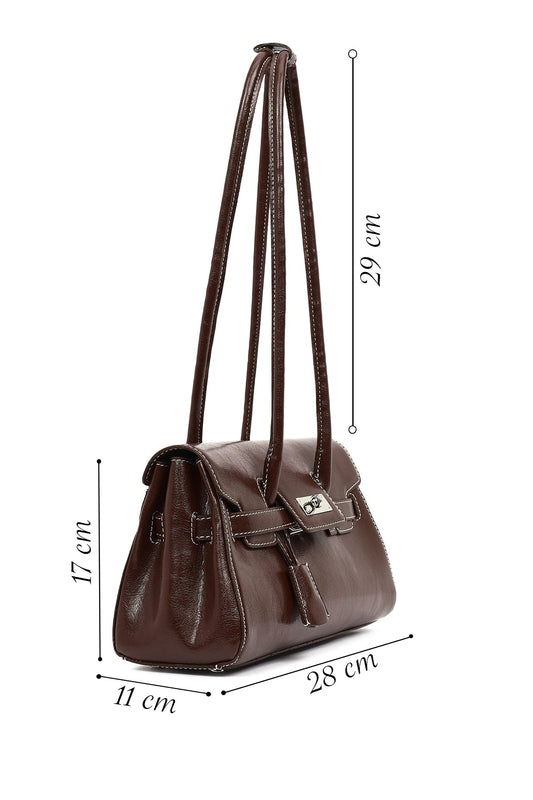 Kadın Kahverengi Kol Çantası
