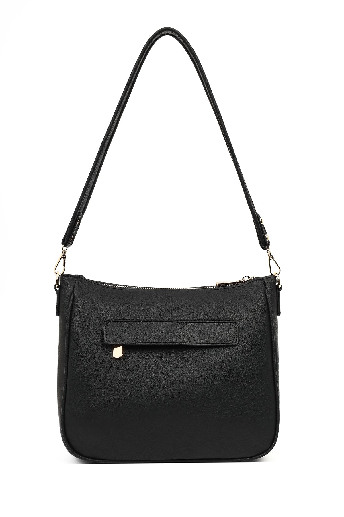 Kadın Siyah Uzun Askılı Omuz Çantası
