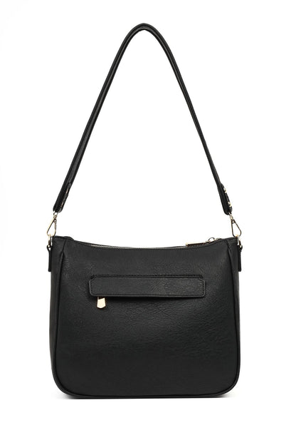 Kadın Siyah Uzun Askılı Omuz Çantası