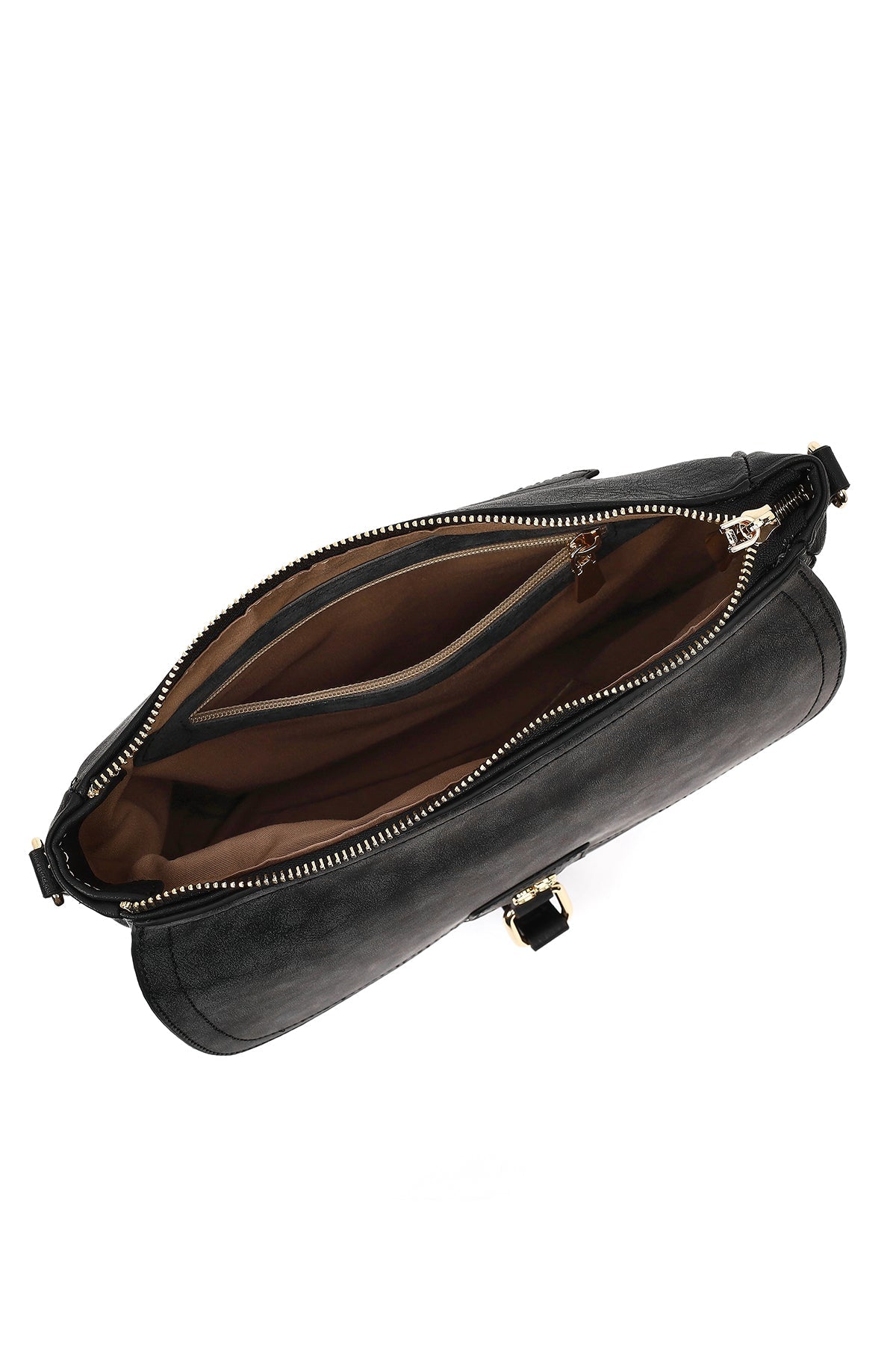 Kadın Siyah Uzun Askılı Omuz Çantası