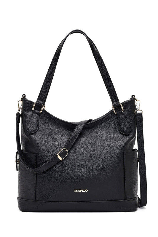 Kadın Siyah Uzun Askılı Omuz Çantası