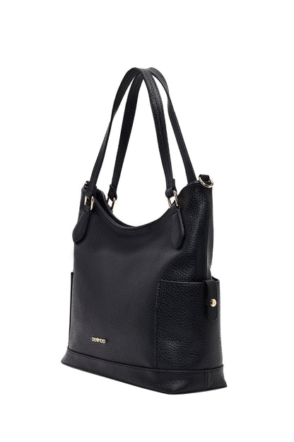 Kadın Siyah Uzun Askılı Omuz Çantası