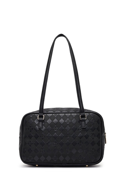 Kadın Siyah Baskılı Omuz Çantası