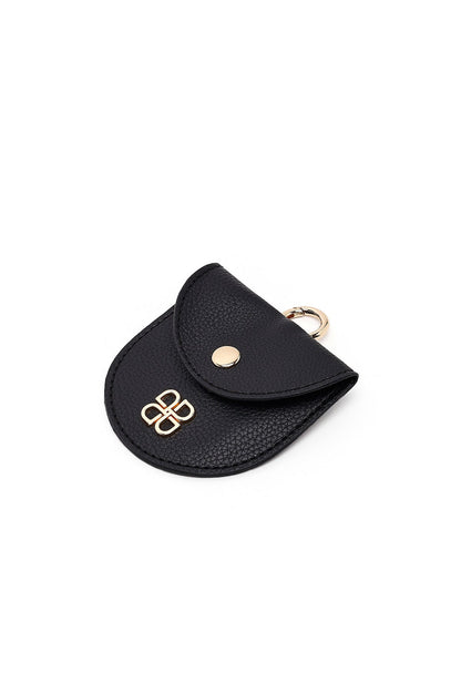 Kadın Siyah Uzun Askılı Örgü Çapraz Çanta