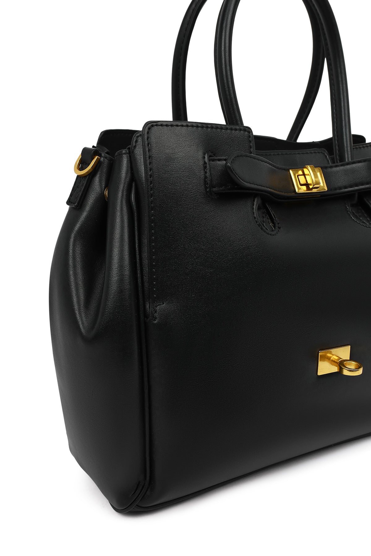 Kadın Siyah Uzun Askılı Klasik Kol Çantası