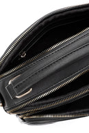 Kadın Siyah Uzun Askılı Baskılı Omuz Çantası