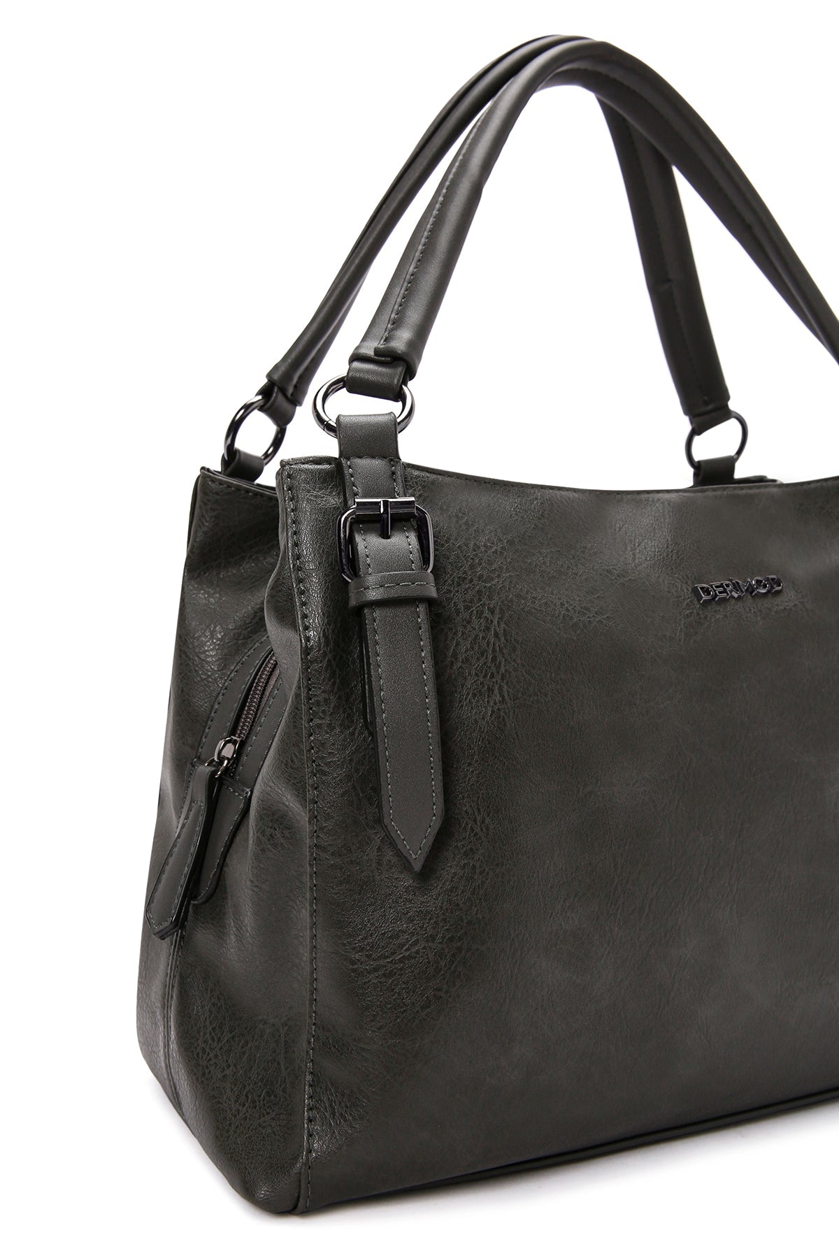 Kadın Gri Uzun Askılı Omuz Çantası