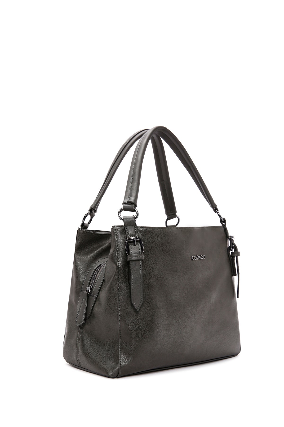 Kadın Gri Uzun Askılı Omuz Çantası