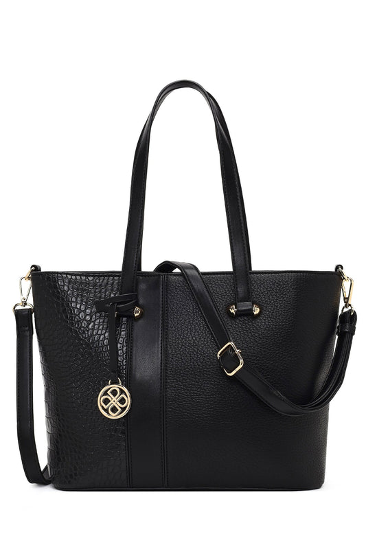 Kadın Siyah Uzun Askılı Omuz Çantası