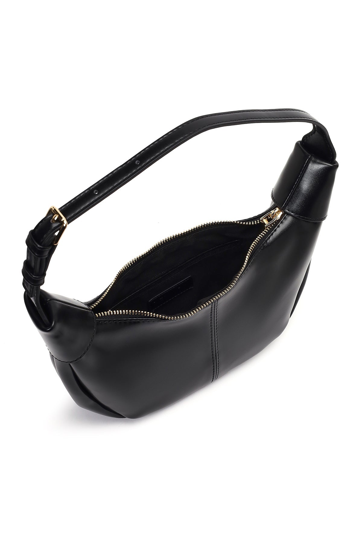 Kadın Siyah Aksesuarlı Omuz Çantası