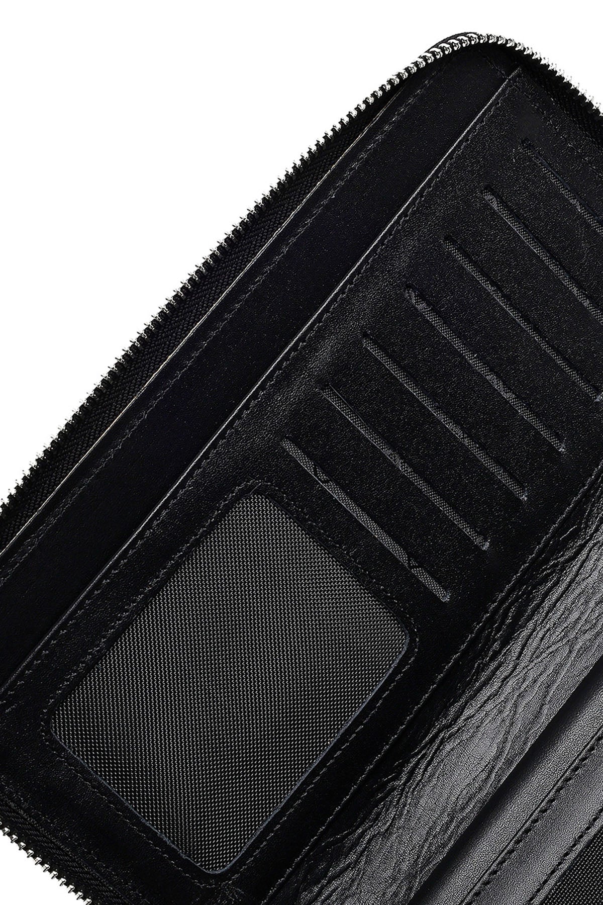 Erkek Siyah Deri Mini El Çantası