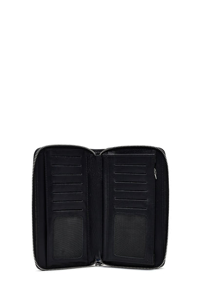 Erkek Siyah Deri Mini El Çantası