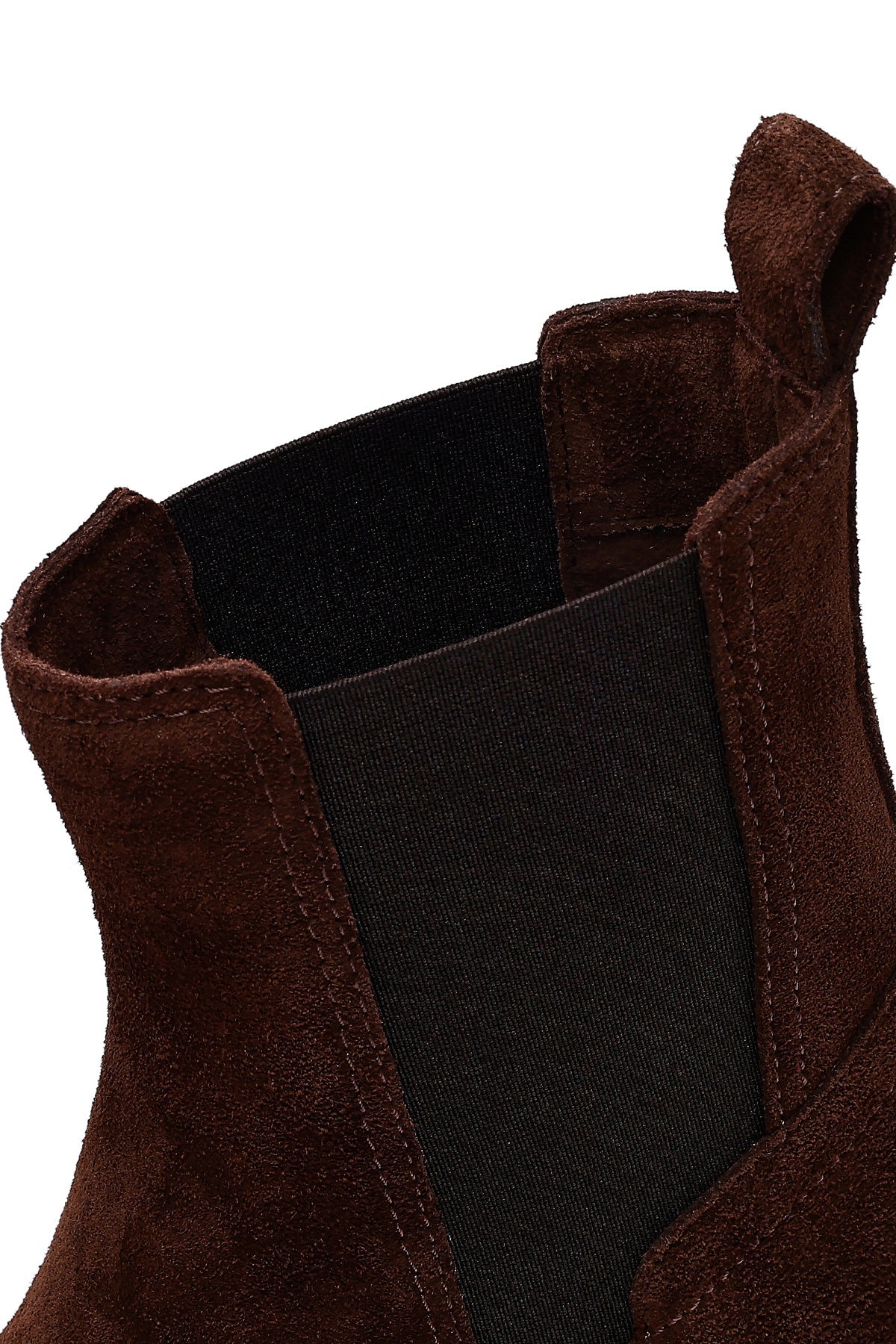 Kadın Kahverengi Süet Deri Chelsea Bot