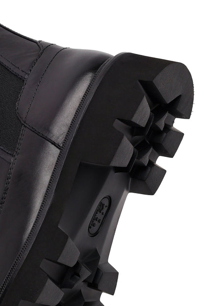 Kadın Siyah Deri Chelsea Bot