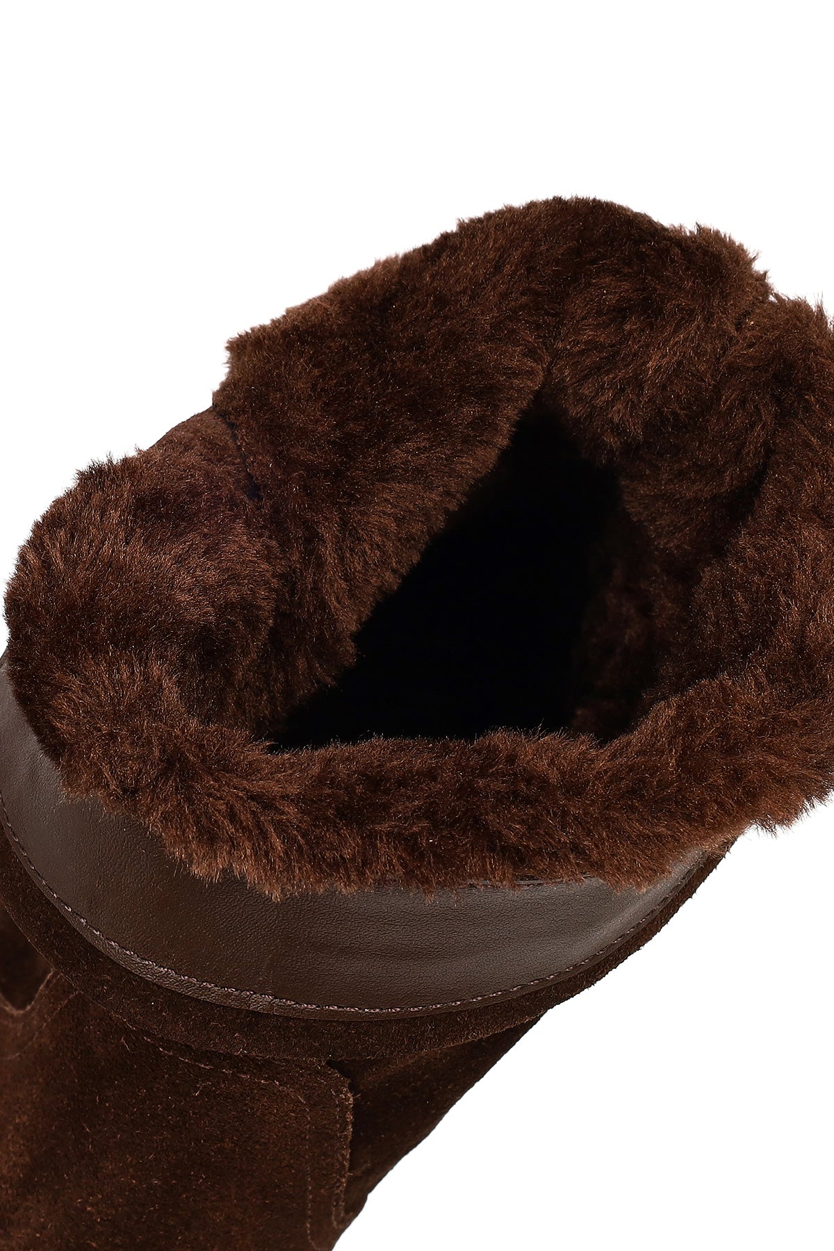 Kadın Kahverengi Süet Deri Bot