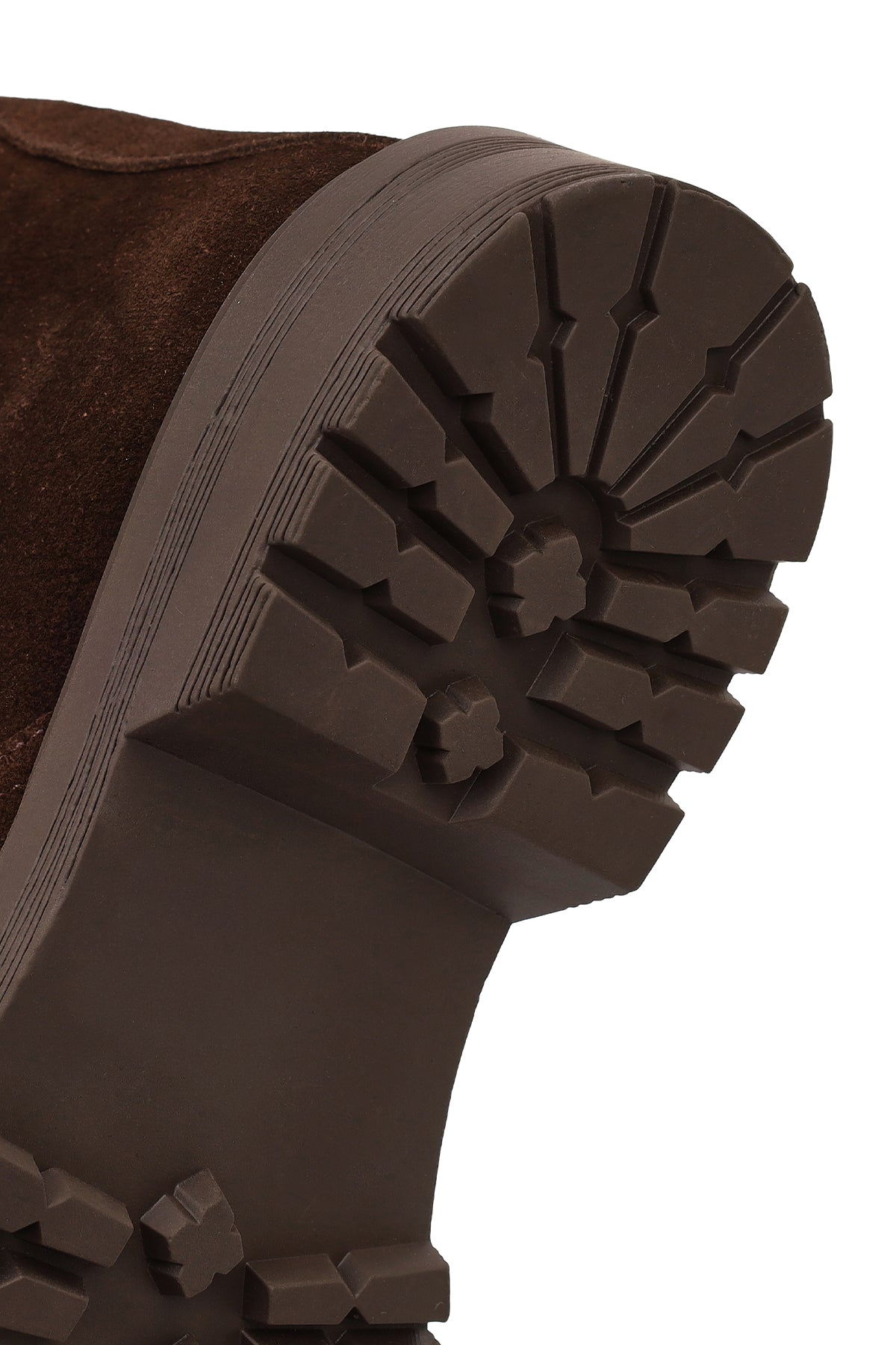 Kadın Kahverengi Süet Deri Bot