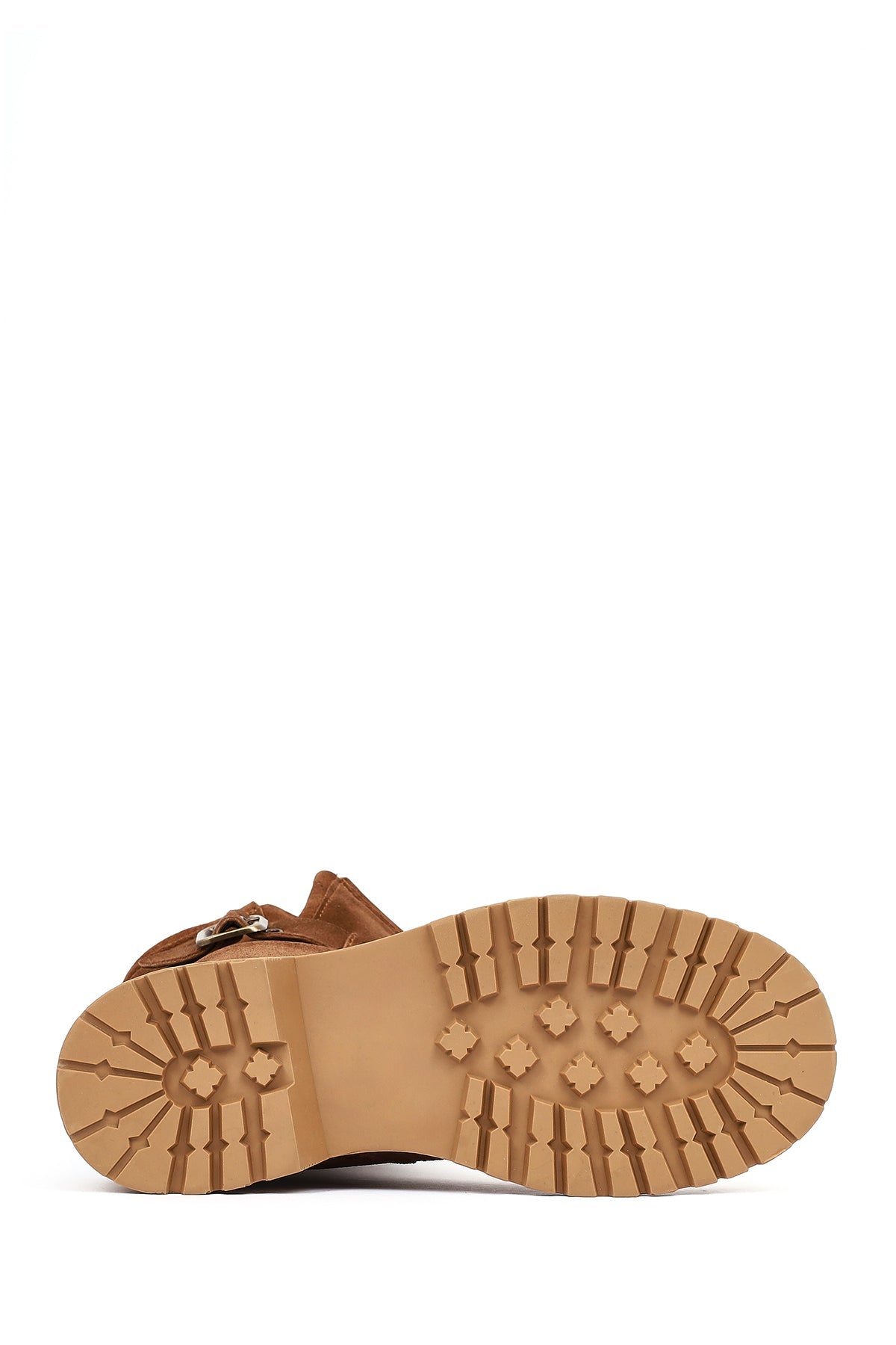 Kadın Taba Süet Deri Bot