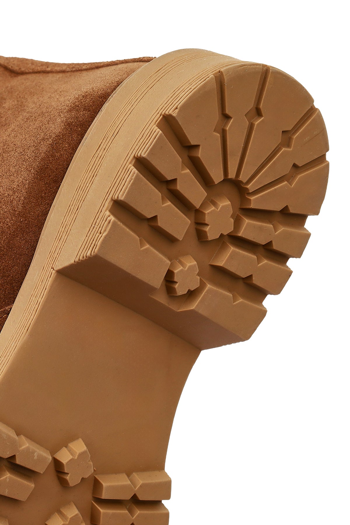 Kadın Taba Süet Deri Bot