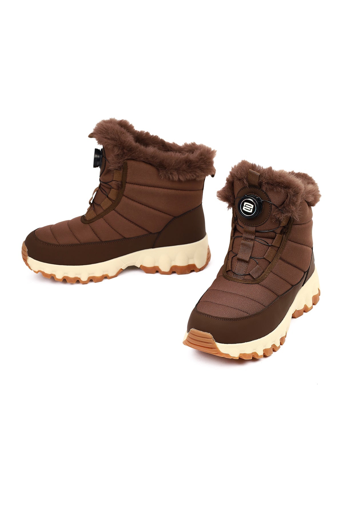 Derimod Dry Kadın Kahverengi Bağcıklı Kalın Tabanlı Waterproof Outdoor Bot