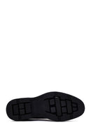 Erkek Siyah Bağcıklı Deri Casual Ayakkabı