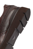 Erkek Kahverengi Bağcıklı Deri Casual Ayakkabı