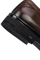 Erkek Kahverengi Bağcıklı Deri Casual Ayakkabı