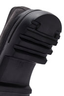 Erkek Gri Bağcıklı Süet Deri Casual Ayakkabı