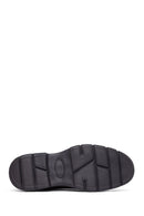 Erkek Kahverengi Bağcıklı Kalın Tabanlı Süet Deri Casual Ayakkabı