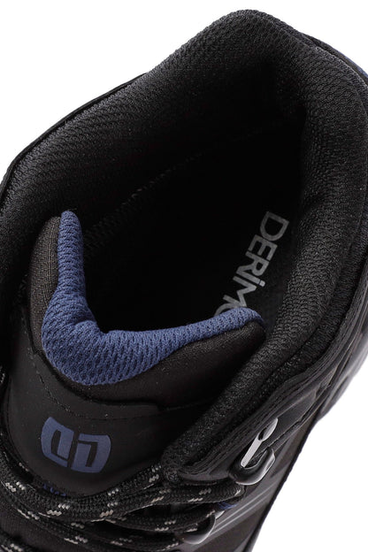 Derimod Dry Erkek Siyah Bağcıklı Waterproof Deri Outdoor Bot