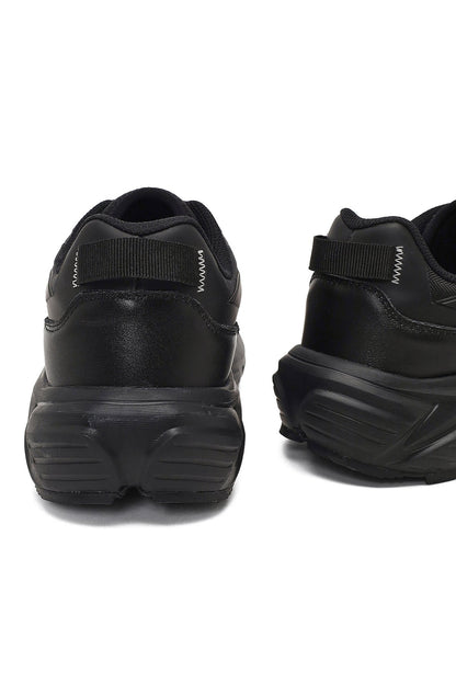 Derimod Studio Erkek Siyah Bağcıklı Kalın Tabanlı Sneaker