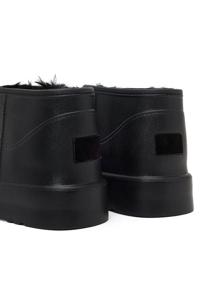 Kadın Siyah Kürklü Teddy Bot