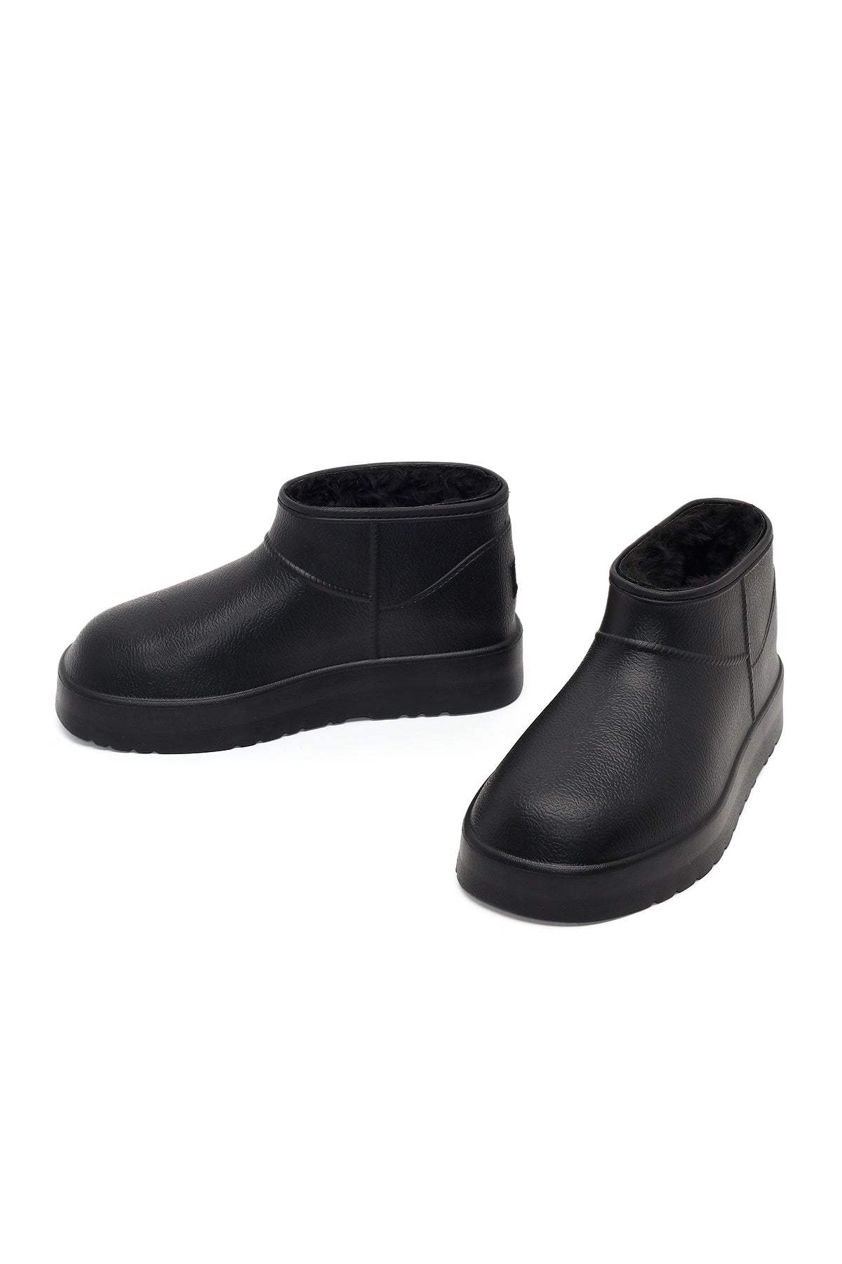 Kadın Siyah Kürklü Teddy Bot