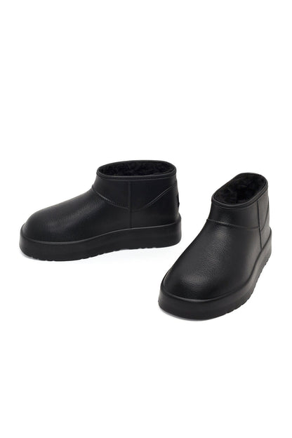 Kadın Siyah Kürklü Teddy Bot