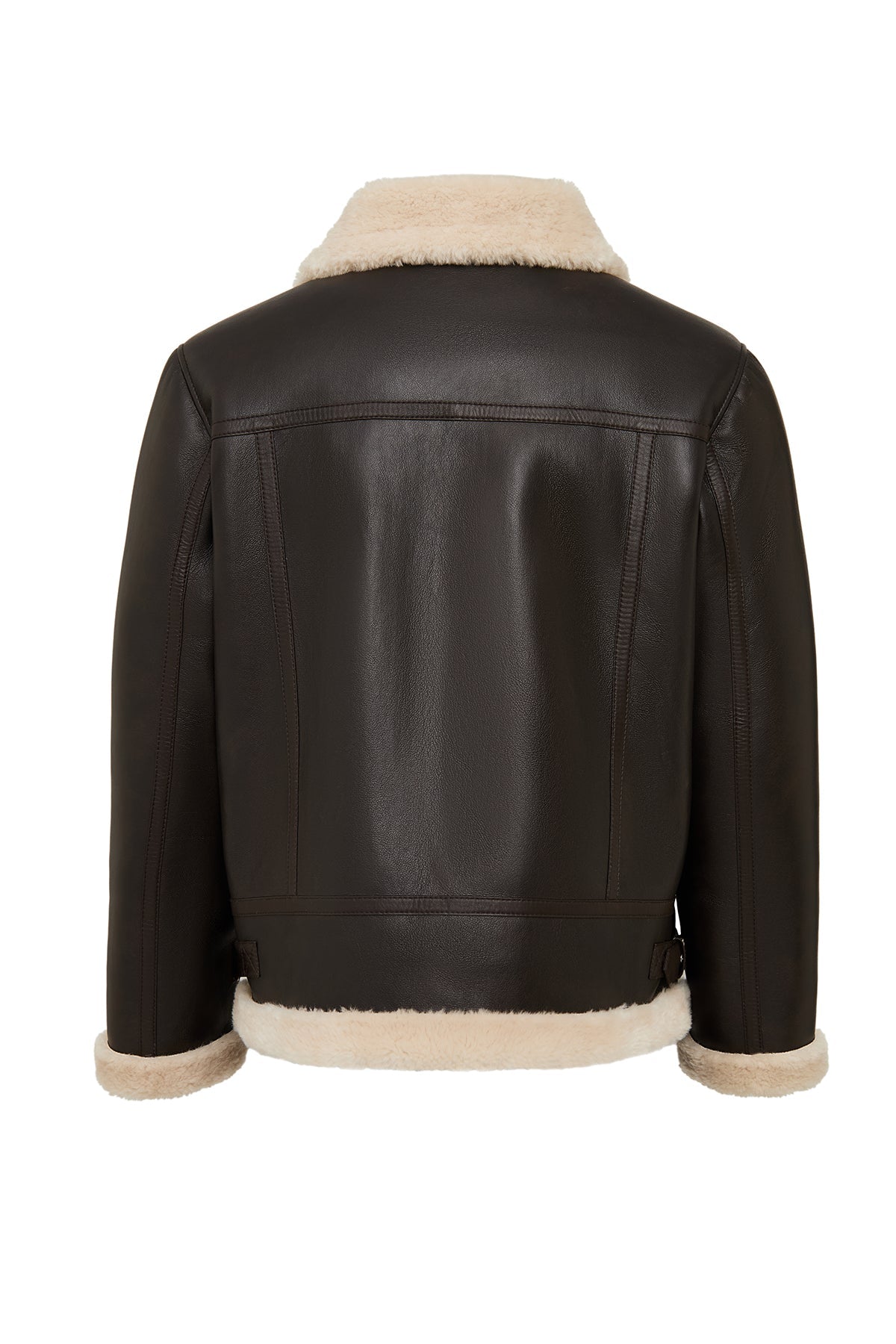 Bern Erkek Kahverengi Teddy Deri Mont