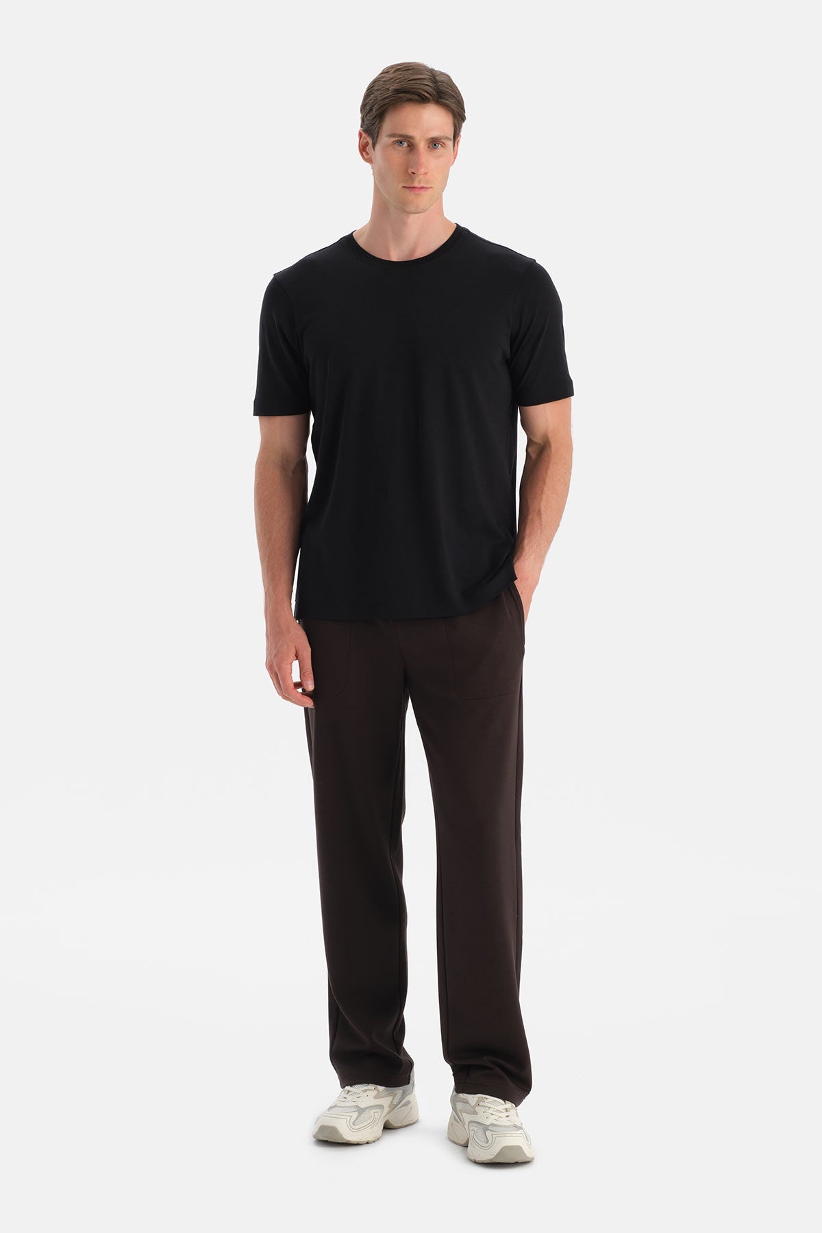 Kahverengi Erkek Modal Eşofman Altı